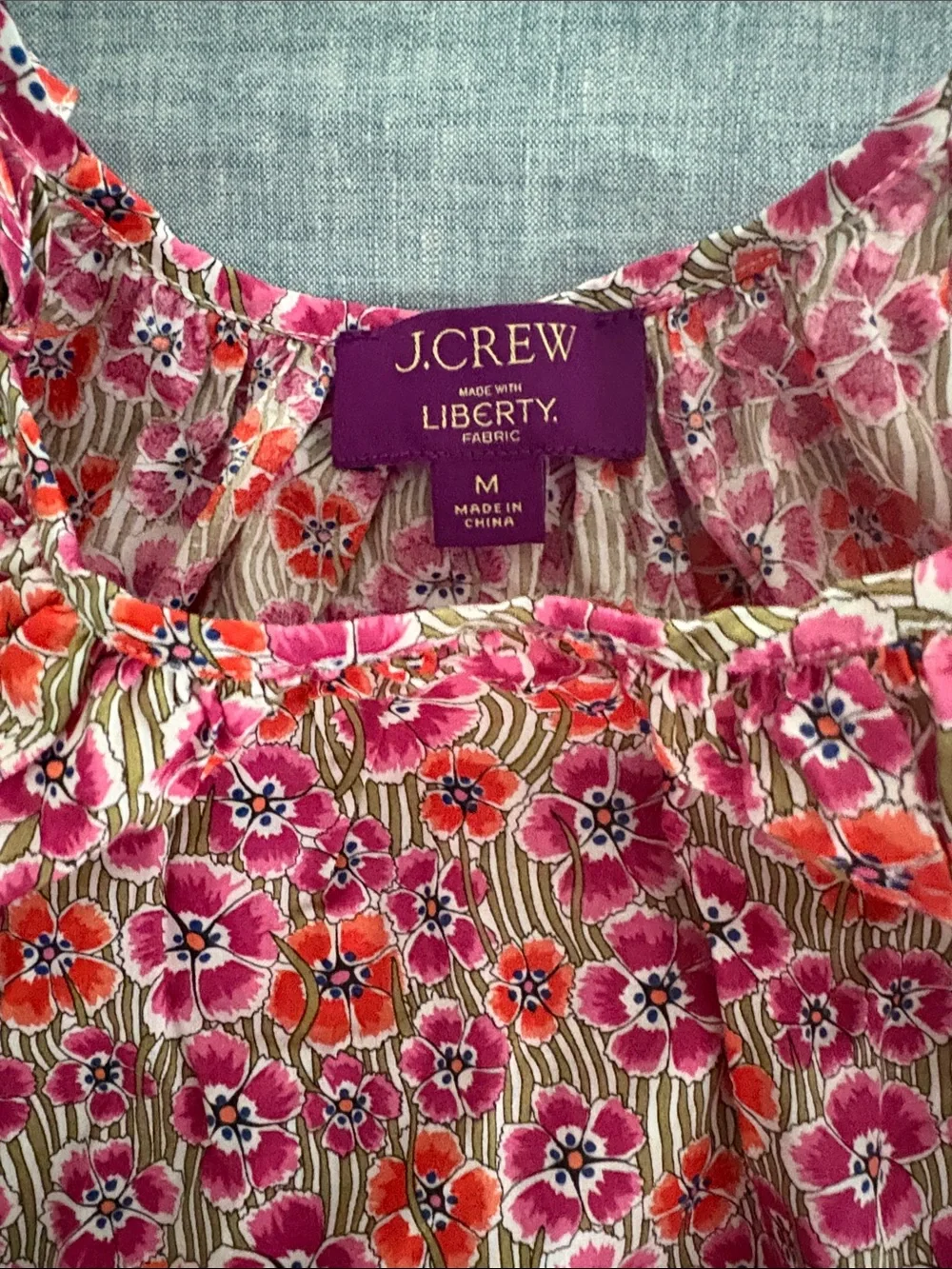 J. Crew flowy floral